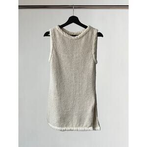 CÉLINE PADDED TRIM KNIT TUNIC